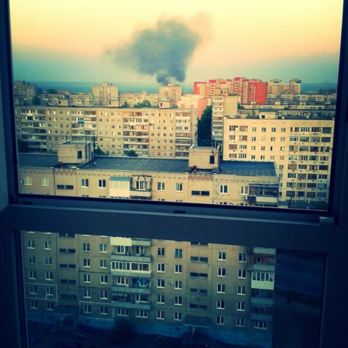 Пожар в Тужиловке 1