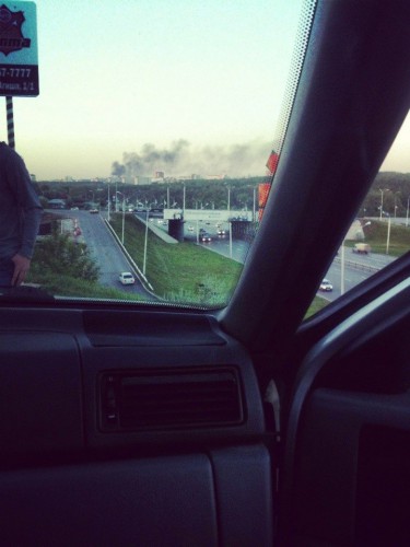 Пожар в Тужиловке 2