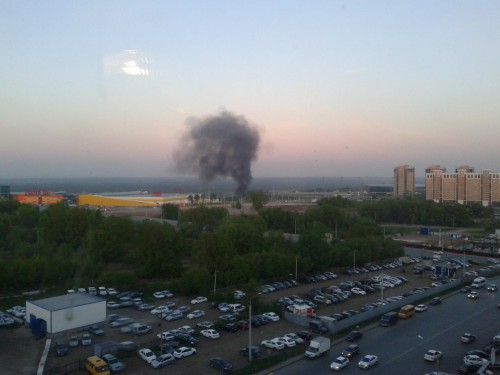 Пожар в Тужиловке 4
