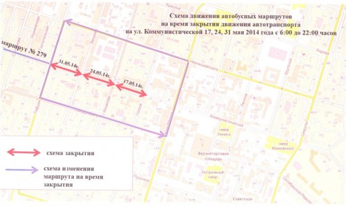 движение по Коммунистической