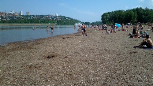 Пляжи Уфы