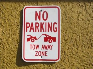 парковка запрещена знак