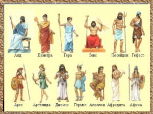 греческие боги