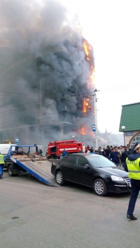 Пожар на Р.Зорге