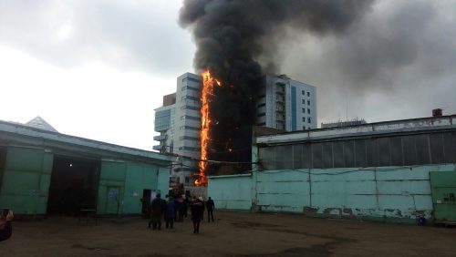 Пожар на Р.Зорге