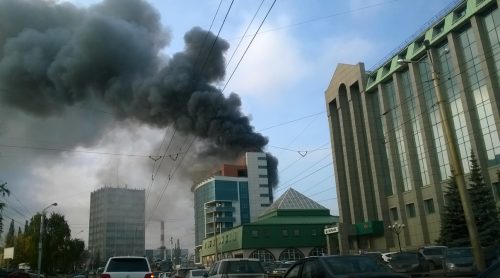 Пожар на Р.Зорге