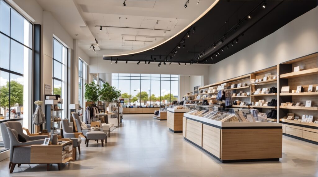 Adapting retail space to changing business needs
