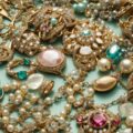 Costume jewelry as part of the image of a girl