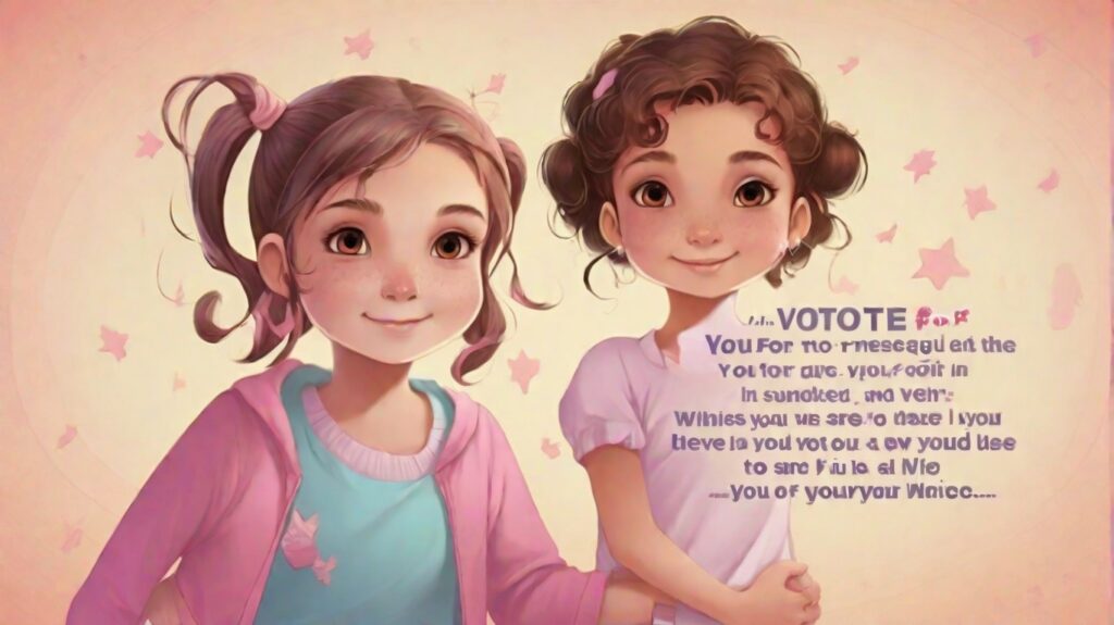 a message asking you to vote for your niece