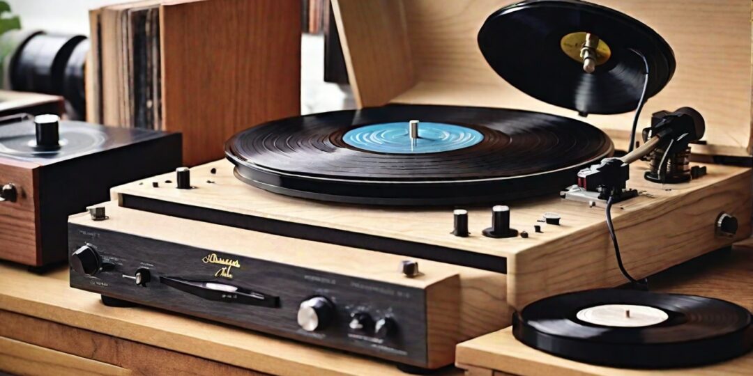 vinyl record players