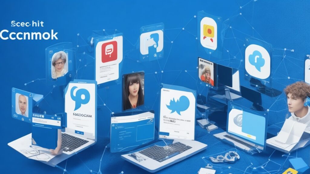 Scammers create accounts in social networks