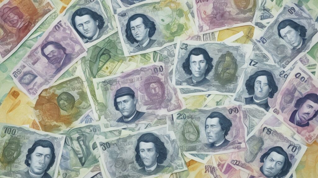 counterfeit banknotes