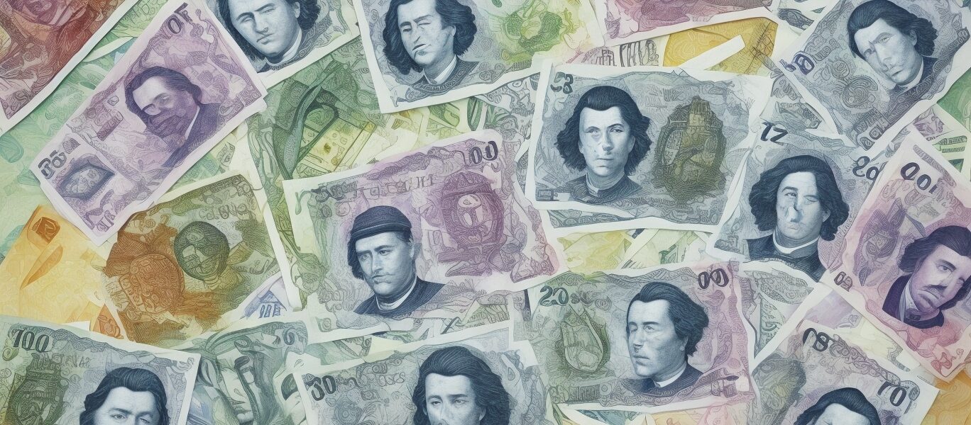 counterfeit banknotes