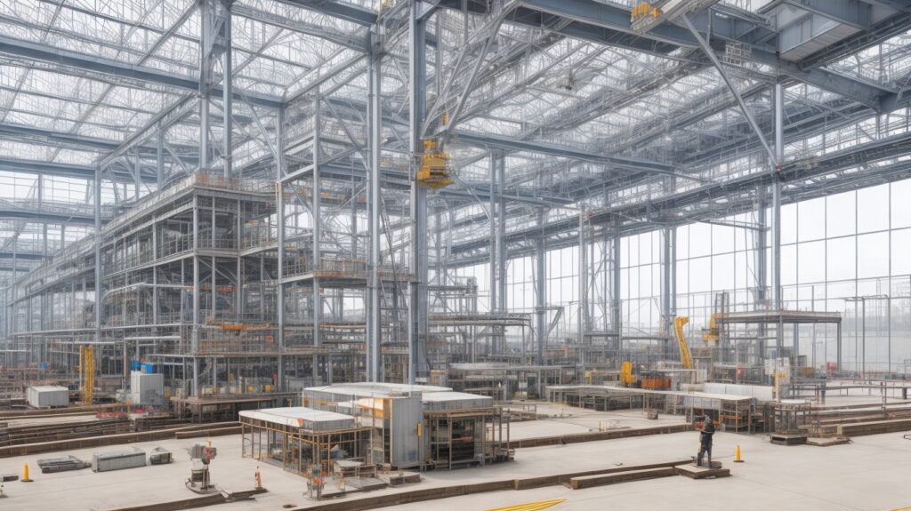 Production of metal structures