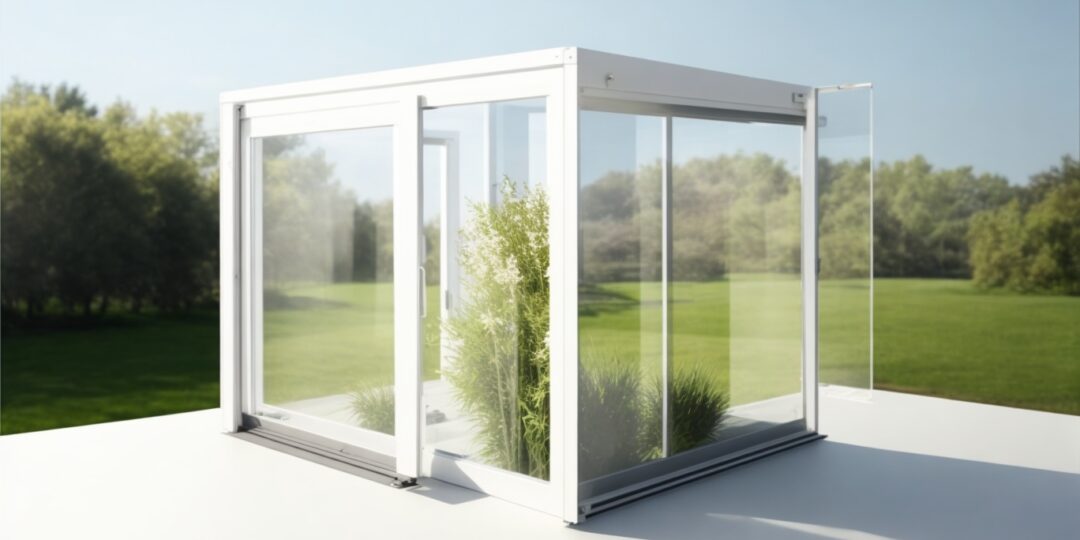 Transparent windows in the package