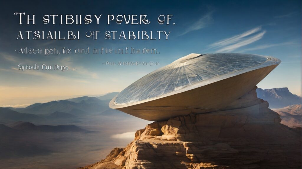 Aphorisms about the power of stability
