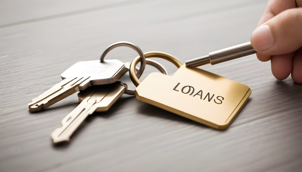 How does self-locking for loans work?