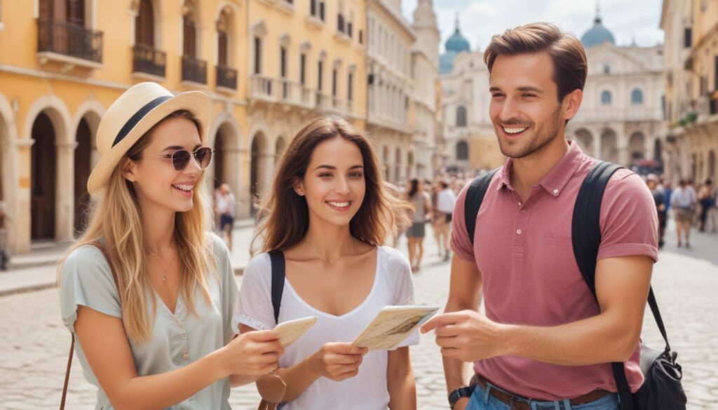 Buying a tour from a tour operator