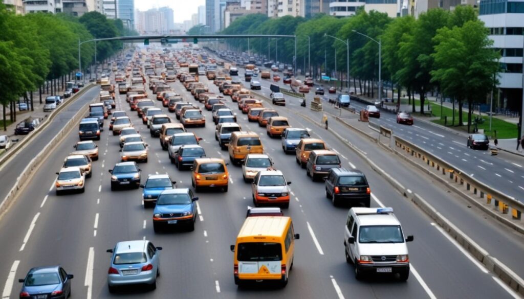 Traffic changes on city roads