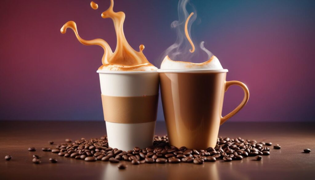 Coffee causes an attack of shopaholism