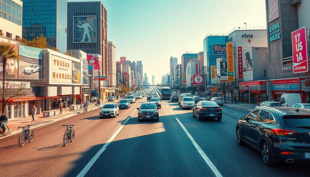 Can roads in a megalopolis be convenient?