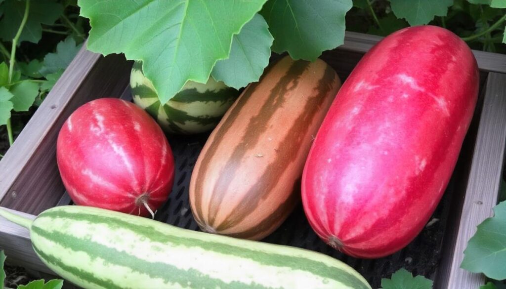 Exotic in the garden: watermelon cucumber or cucumber watermelon? Getting to know melotria rough