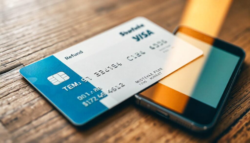 Refund for an item paid for by credit card