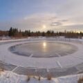 The mystery of the rotating ice circles: residents of the village of Novousmanovo filmed a unique phenomenon