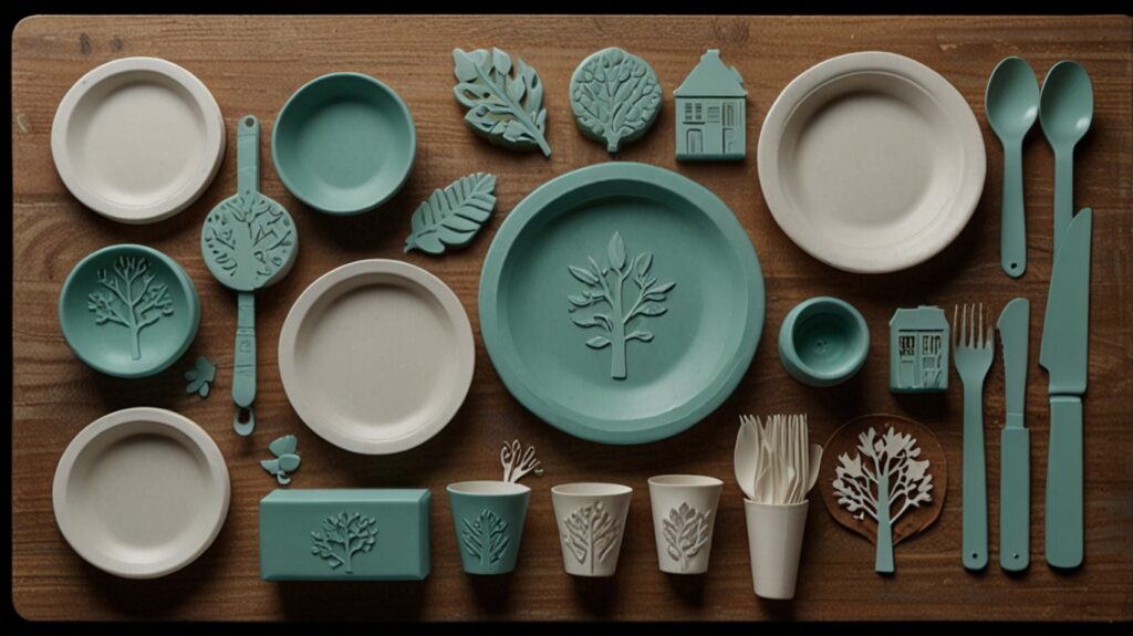 Various Disposable Tableware