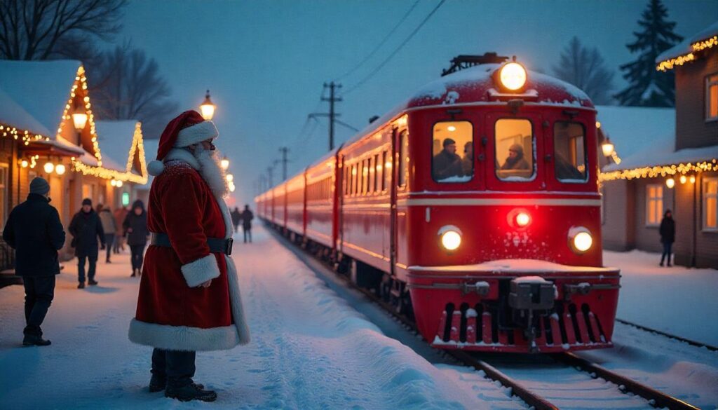 поезд Деда Мороза