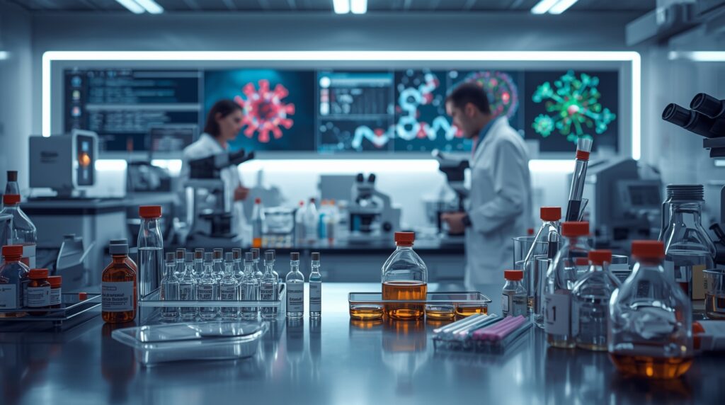 modern scientific laboratory