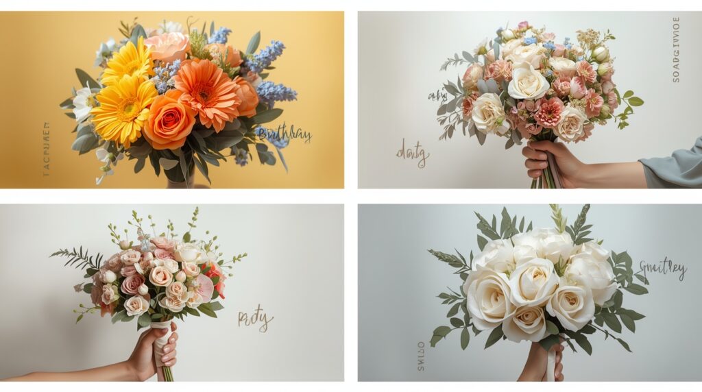 art of choosing the right flower bouquet