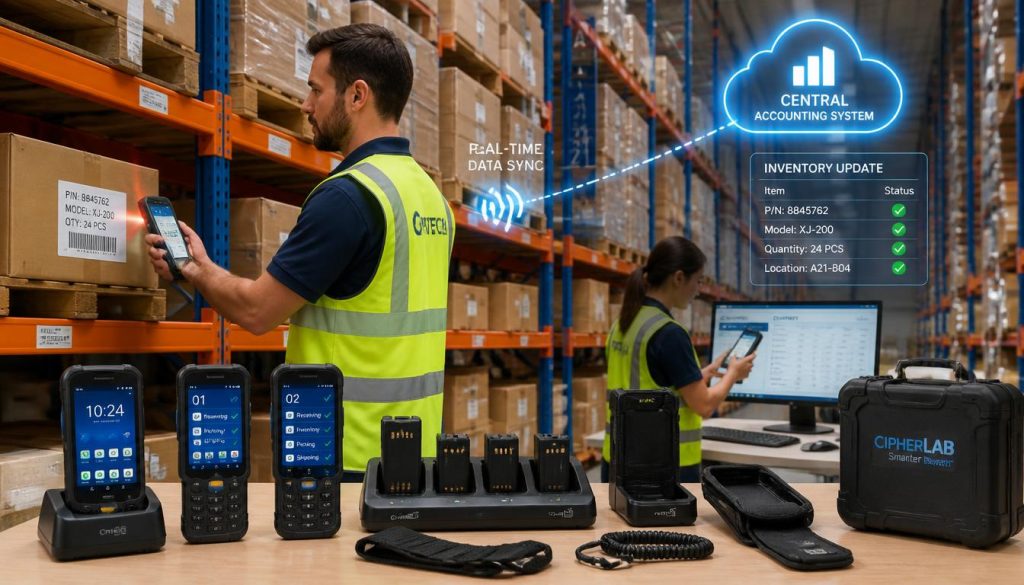 modern warehouse interior