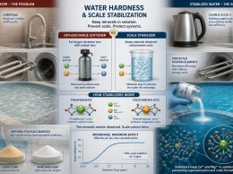 water hardness and scale stabilization