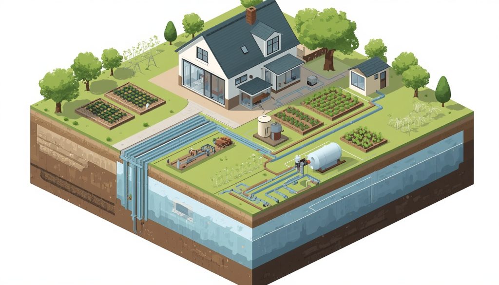 autonomous water supply and irrigation system